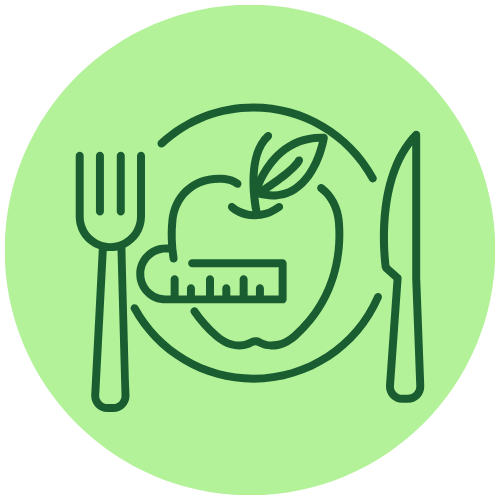 alimentação saudável na escola de educação infantil jardim