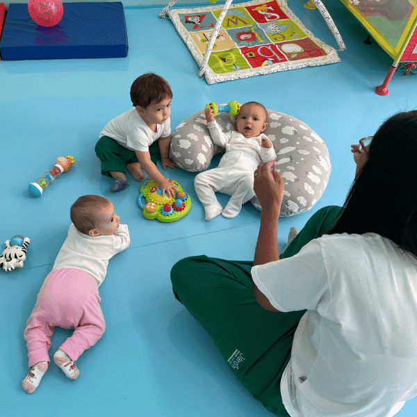 Atividade no berçário