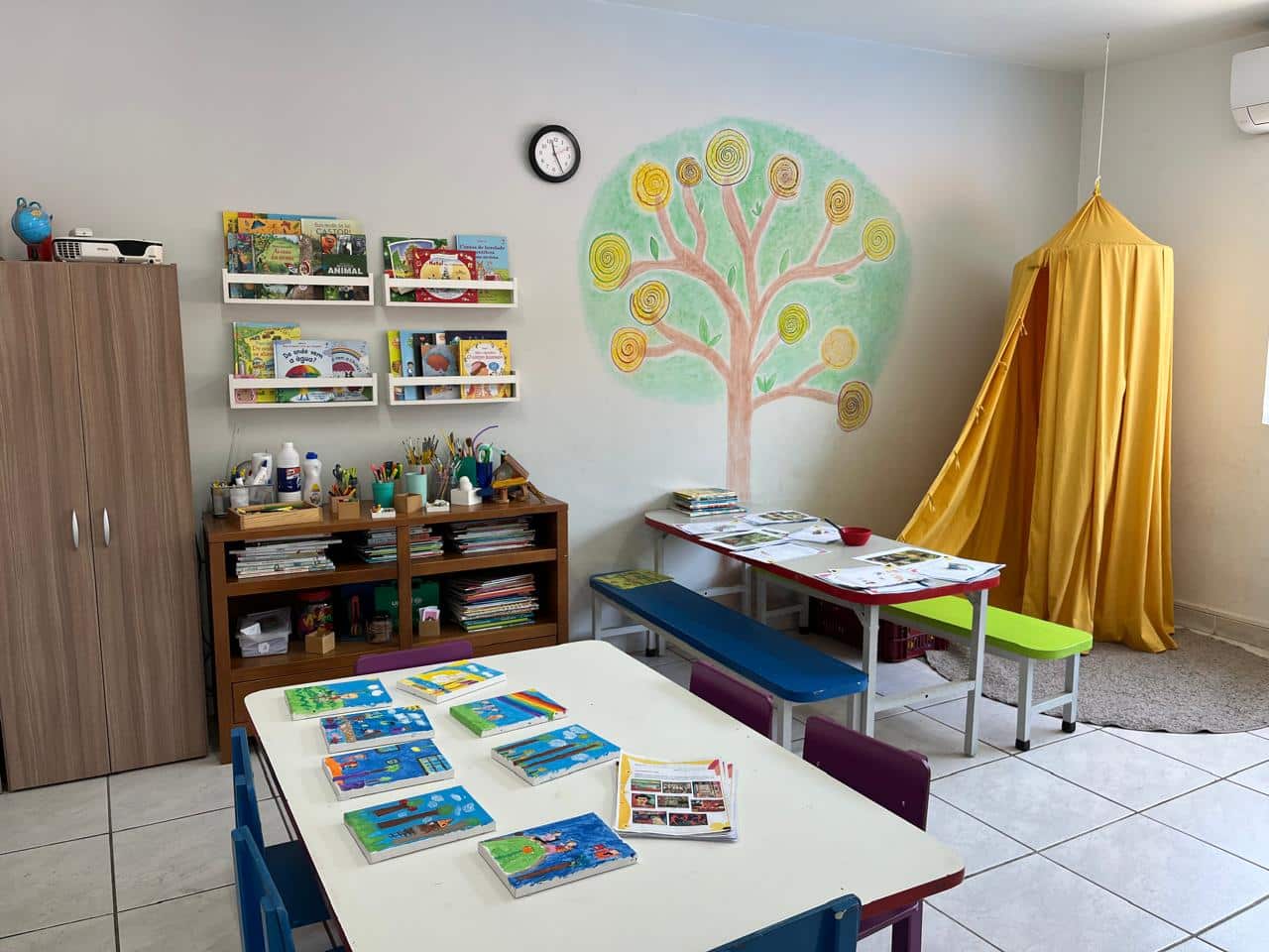 Salas de aula e atividades 1